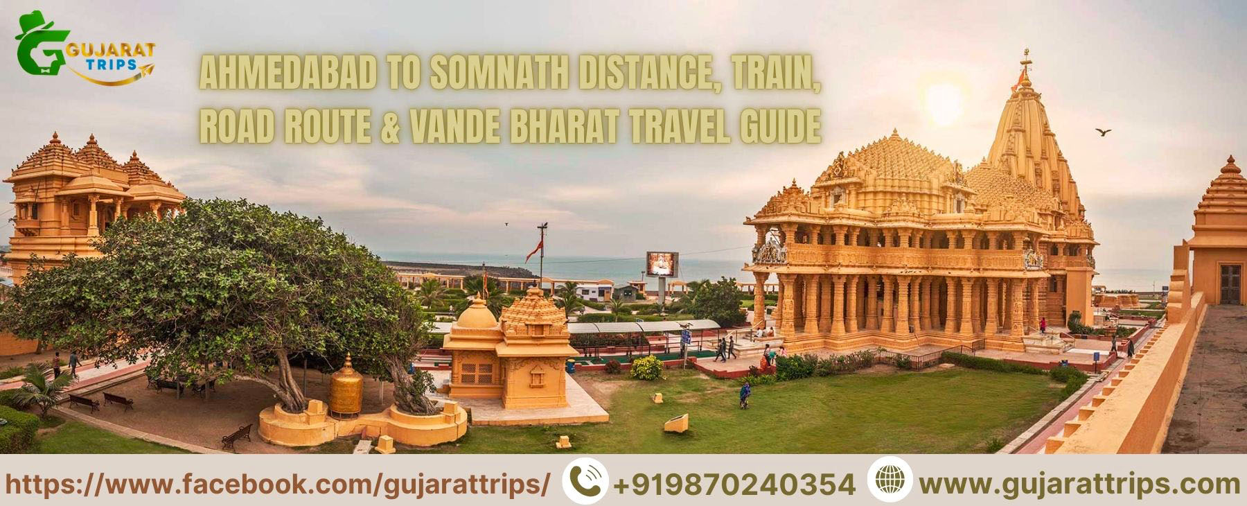 Ahmedabad To Somnath Distance