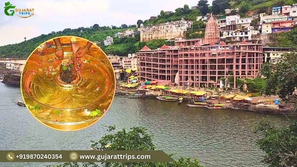 Omkareshwar Jyotirlinga temple on Narmada
River important stop in Narmada Parikrama