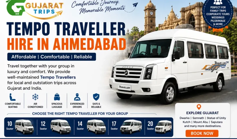 Tempo Traveller Hire in Ahmedabad